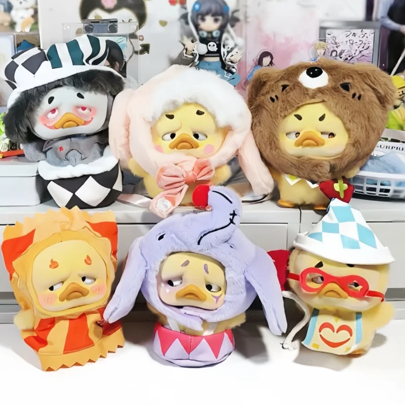 

Upset Duck V4 Crazy Circus Series Виниловая слепая коробка Сюрприз Игрушка Mystery Box Аниме Фигурка Утка Кукла Орнамент Девушка Подарок Подвеска