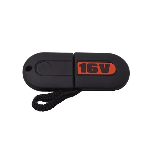 Корпус ключа Cocolockey для VW 16V VR6 TDI MK2 MK3 G60 GLI 8V Golf с необработанным лезвием HU49 и LED-подсветкой, без логотипа