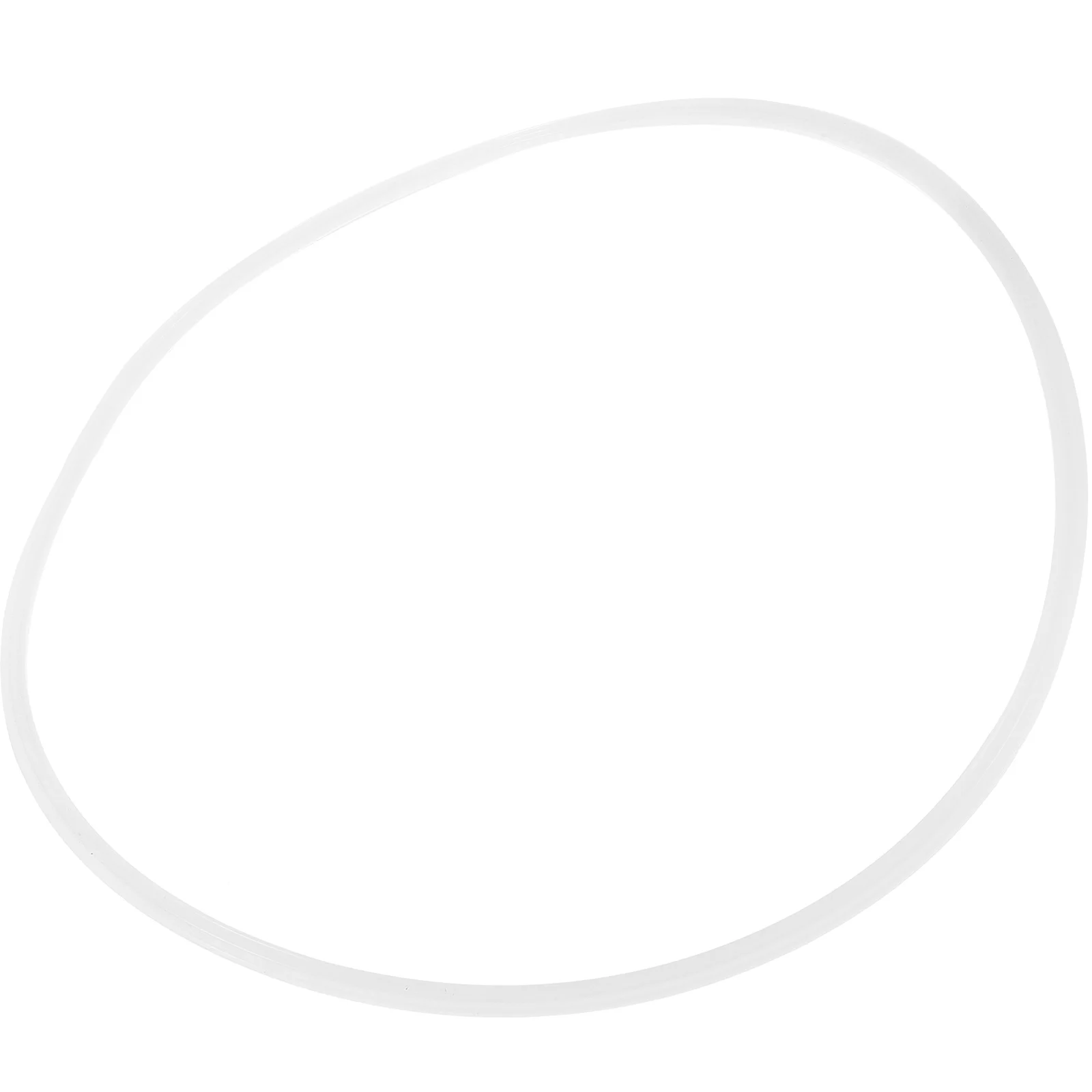 

White Anti Slip Floor Protector for Bar Stool 38.5cm Durable Plastic Rubber Ring Pad Bar Chair Bottom Ring Floor Protectors