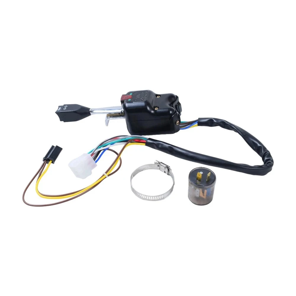 For ClubCar 102517501 Turn Signal Switch Compatible with Precedent For Carryall and Tempo Golf Carts 2004 and Later