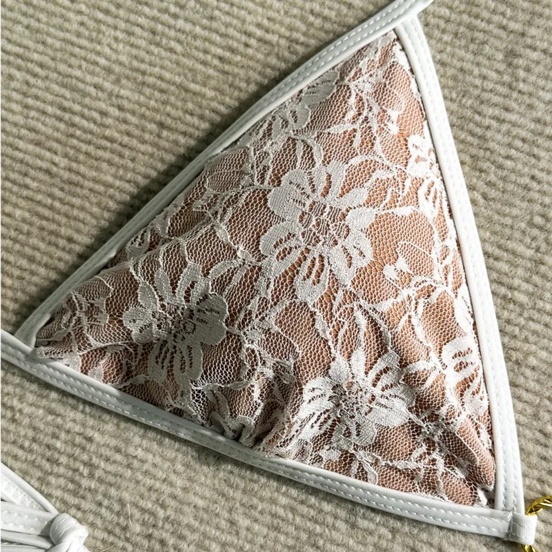 Lace Sexy Bikinis 2026 Women's Swimwear Female Swimsuit For Swim Wear Bathing Suits Brazilian Bikini Set Beachwear Pool Bather