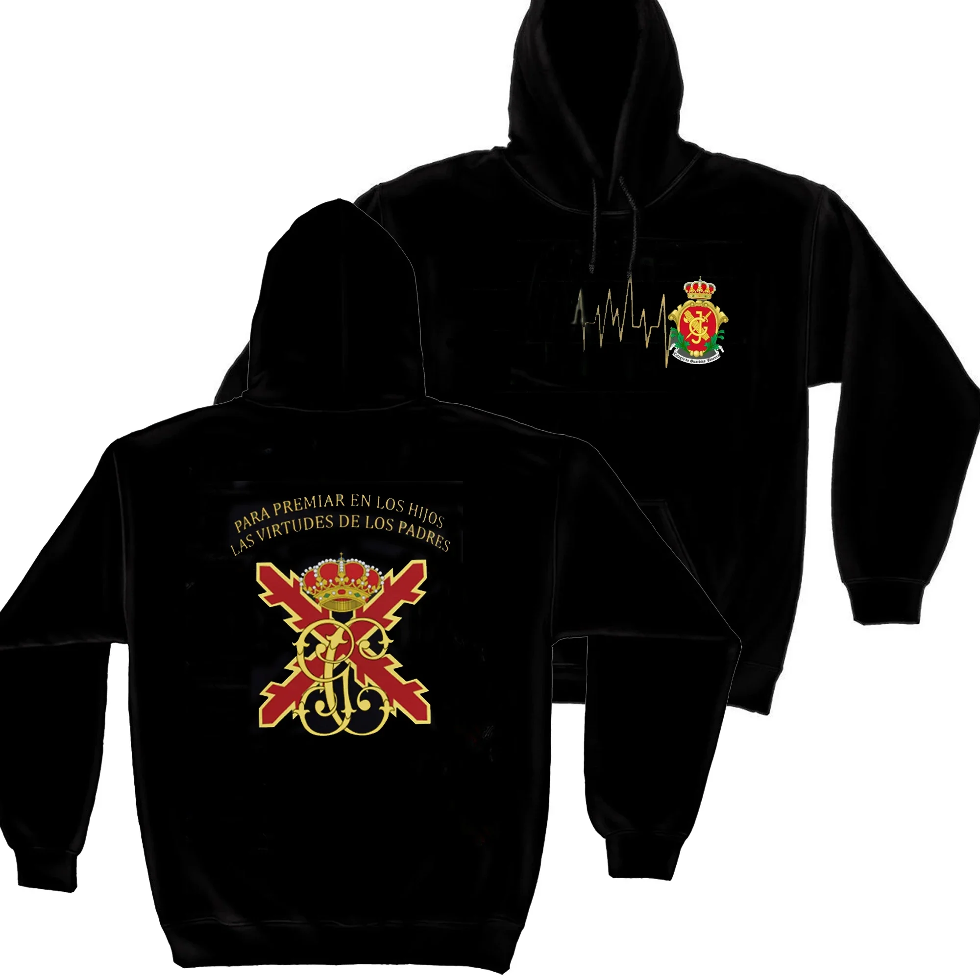 

Guardias Jovenes Valdemoro Spanish Guardia Civil Pullover Hoodie New 100% Cotton Comfortable Casual Mens Sweatshirts Streetwear