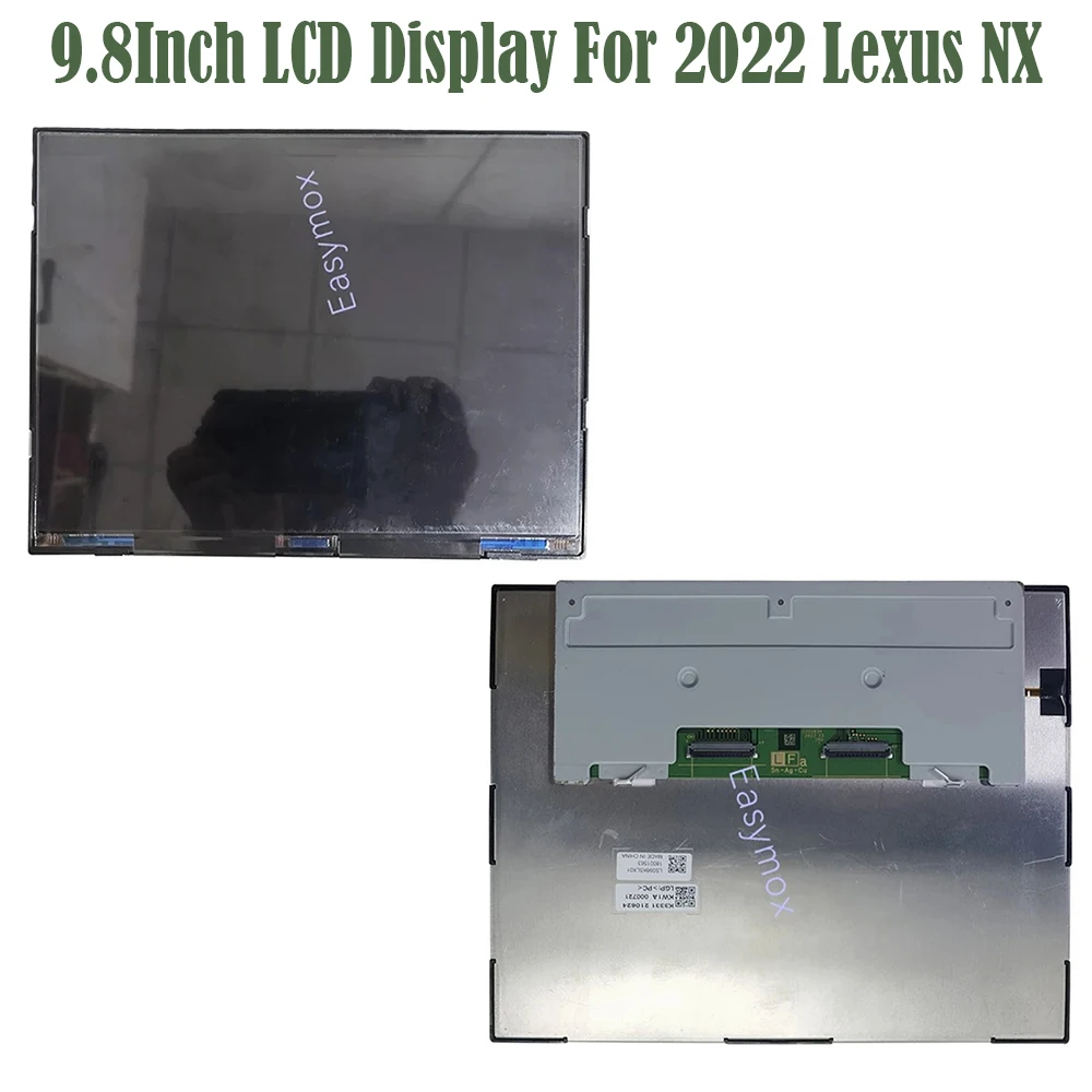 

9.8inch LCD Display Screen With Touch Panel LS098K5LX01 For 2022 Lexus NX GPS Navigation Repairment