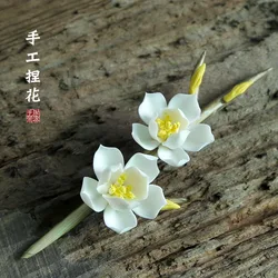 Creative Handmade Ceramic Flower For Home Decoration Zen Style