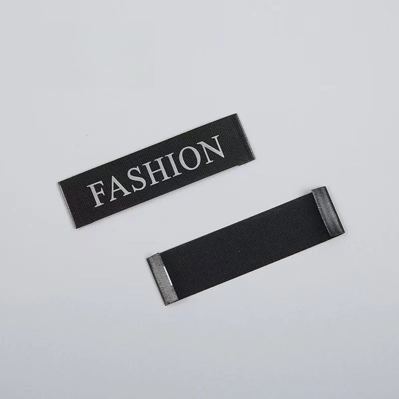 

200/500pcs Custom Clothing Printed Labels - Care Content Tags, Black/White, Sewing Fabric Label