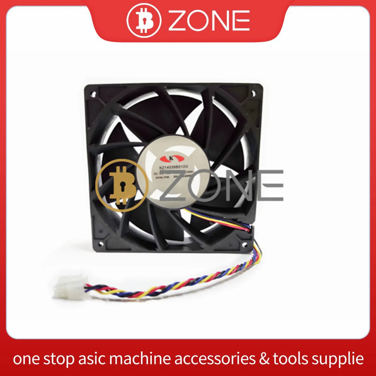 4 Pin Asic Miner Cooler  8000 RPM Suitable For Whatsminer M31S M30S M32 Mining Rig Case Fans