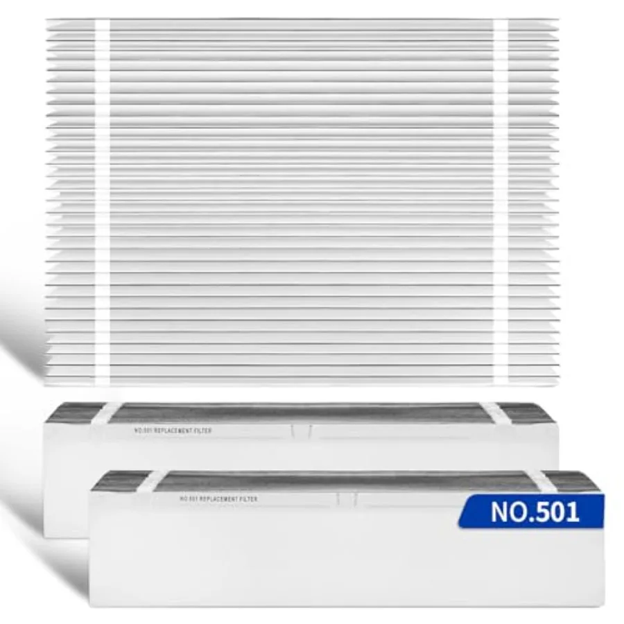 

3 Pack 501 Replacement Filter Compatible with Aprilaire 5000 Whole-House Air Purifier MERV-15 Equivalent Furnace Filter 16x25x6