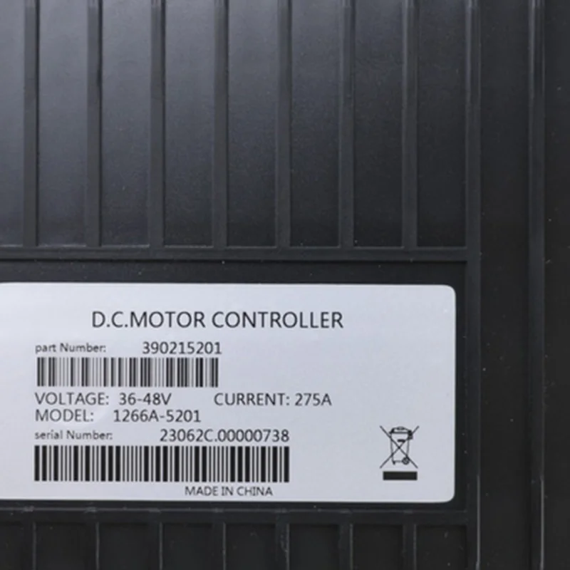 1266A-5201 36-48V 275A curtis controller compatible with 0-5kΩ for DC motor controller golf car D.C. other excitation controller