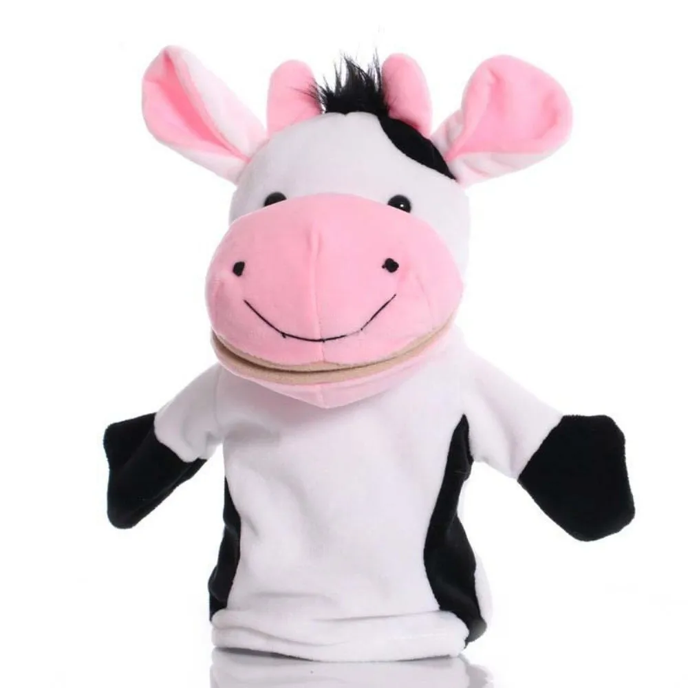 Stofftier Handpuppe Interaktive Cartoon Hand Fingerpuppen Affe Niedliche Plüsch Handpuppe Kindergarten Geschichte Requisiten