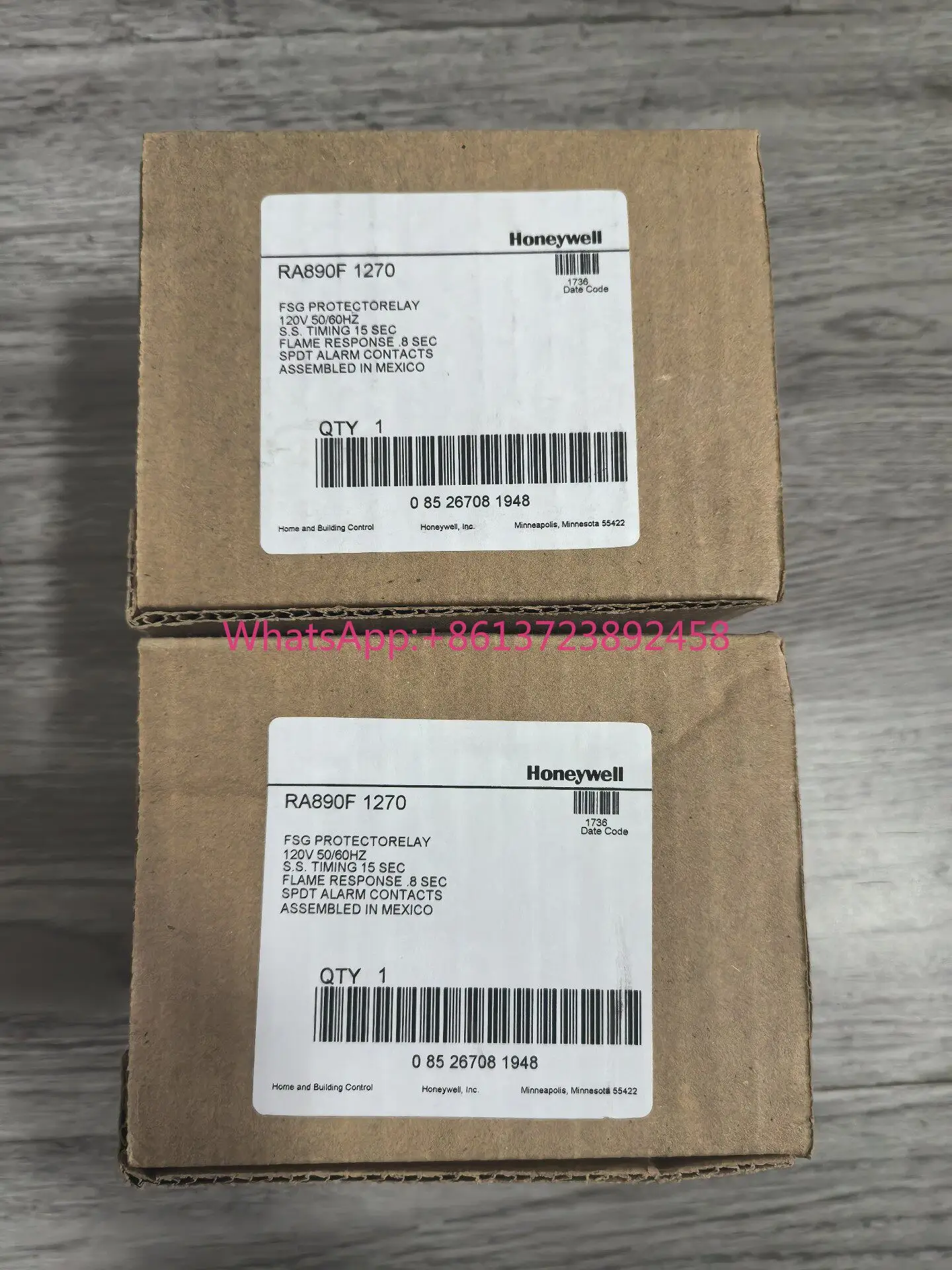 

Honeywell RA890F1270, high quality