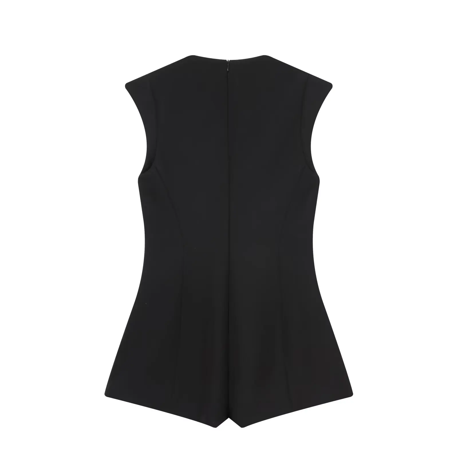 JNLEAOG الخريف المرأة الجديدة الشارع Sle عالية الخصر ort طول JNLEAOG تصميم تحسس المجوهرات بدلة بأزرار