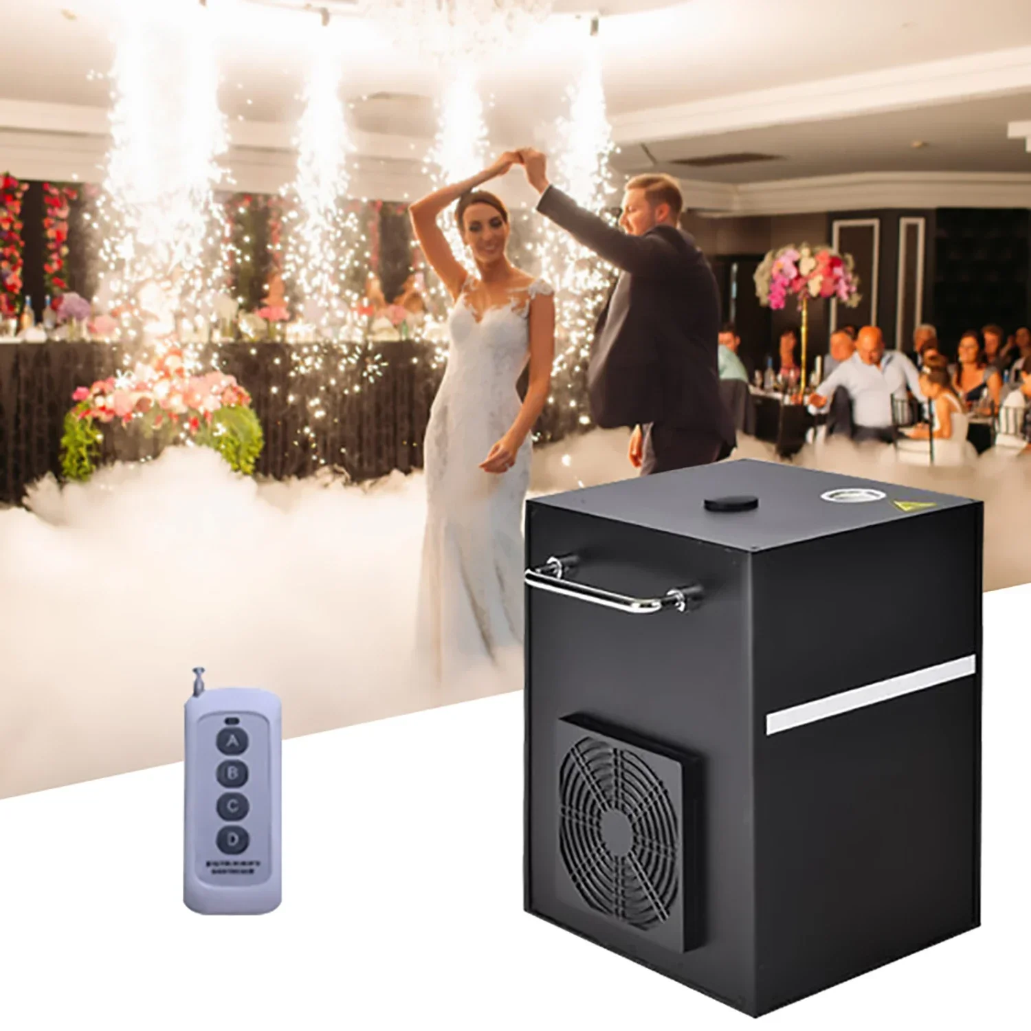 Mini Sparkler 600W Cold Spark Machine Indoor Firework Machine For Wedding Festival Party Spark Fountain Machine