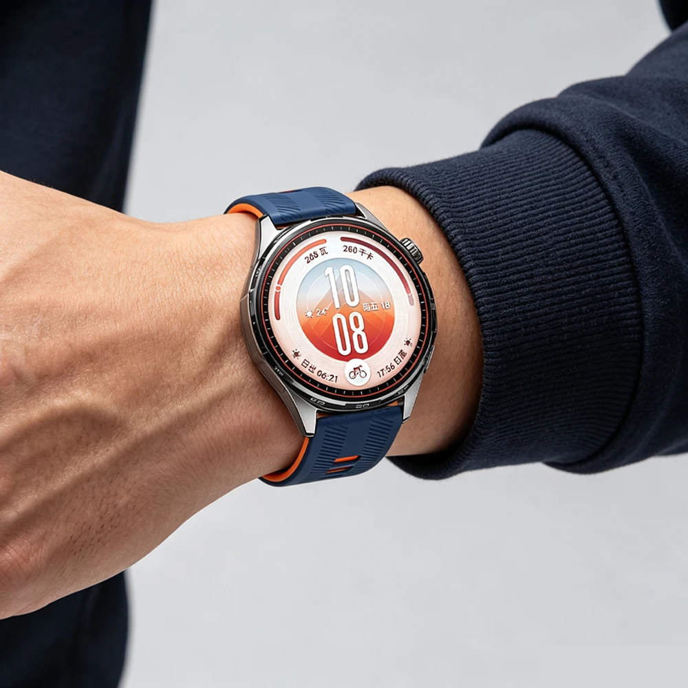 Sports Silicone 22mm WatchStrap For HUAWEI WATCH GT 7 GT7 Pro GT6 GT5 GT4 GT3 46mm GT2Pro Watch 5/4 Pro Buds Band Soft Wristband