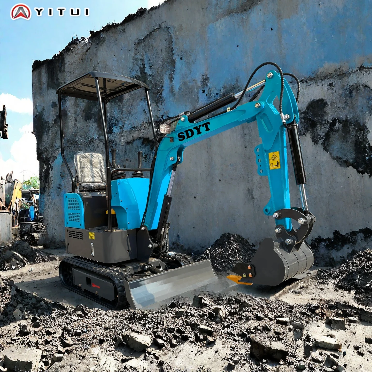 

1.8-Ton Low-Price Mini Excavator High Quality Original Chinese Customized Full Hydraulic Epa Euro 5 Mini Excavator