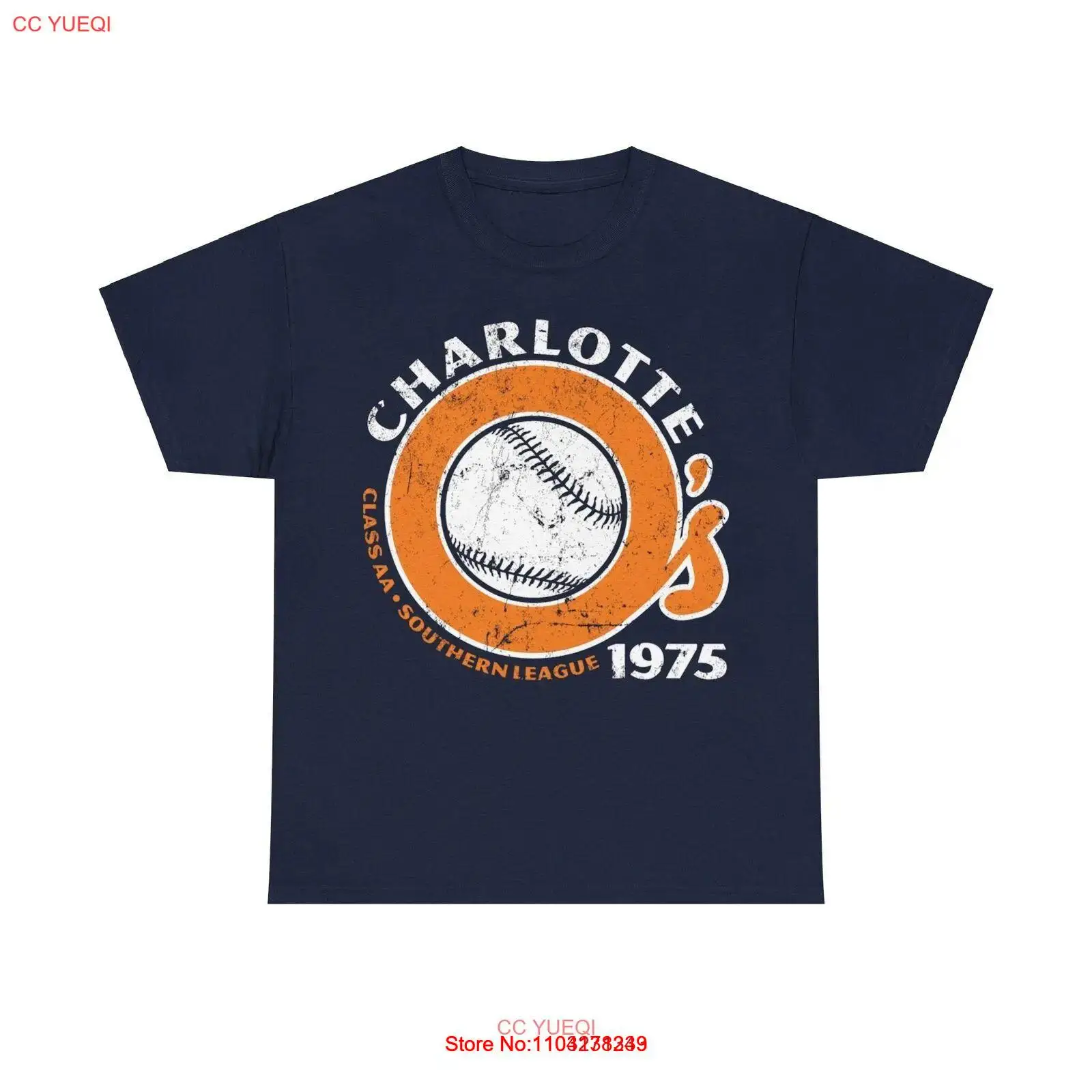 Charlotte Orioles North Carolina Baseball Team T-shirt