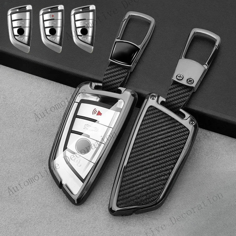 Z+ Zinc Alloy TPU Leather Car Key Case Cover For BMW X1 X2 X3 X4 2 3 4 5 6 7 8 X6M