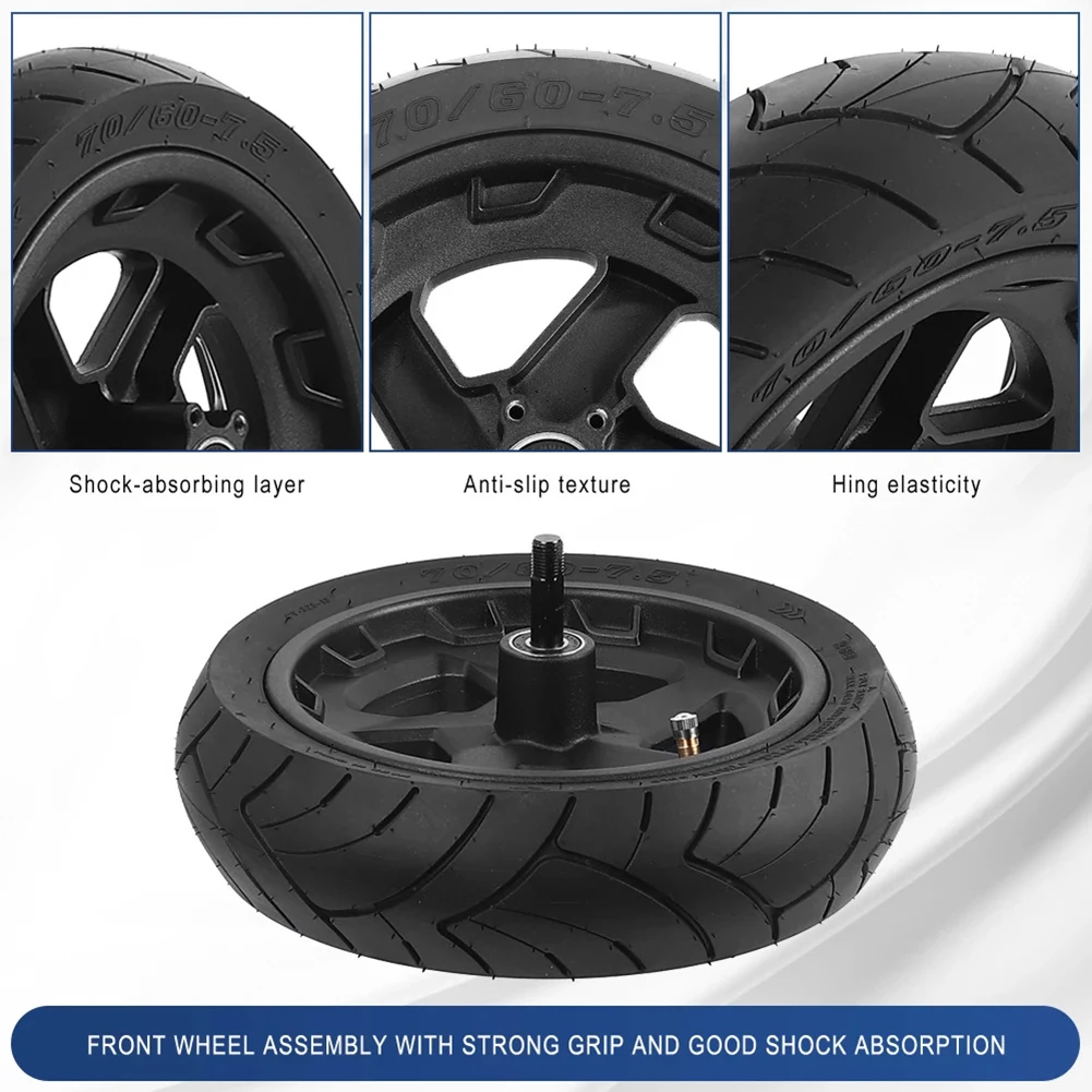 Daily Commuting 11 Inch 70 60-7.5 Anti-Skid Front Wheel 271*68mm Advanced Shock Absorption Easy Installation Process