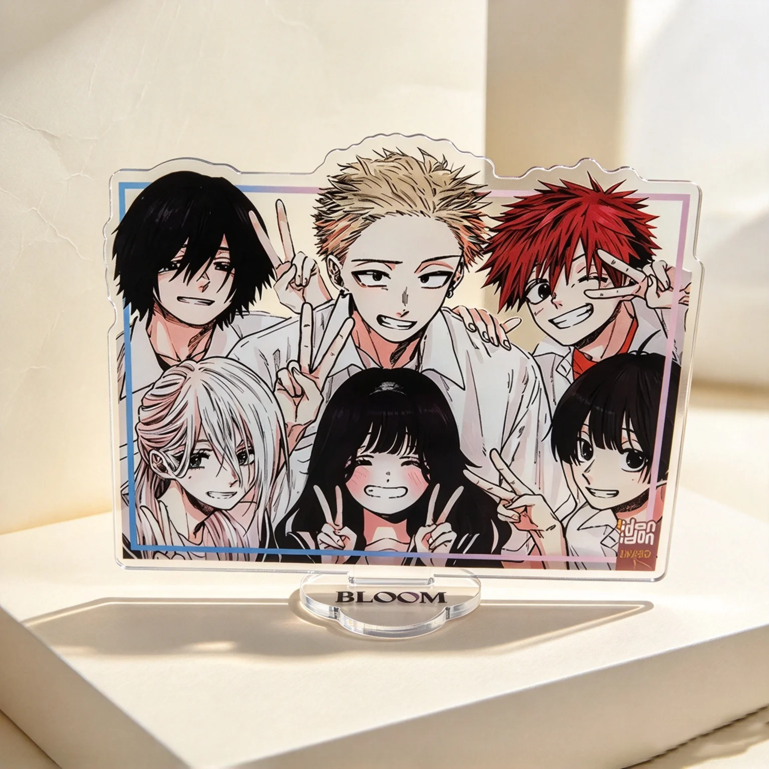Bloom Into You Anime Acrylic Stand Group Character Desktop Ornament Manga Fans Collectible Decor Gift