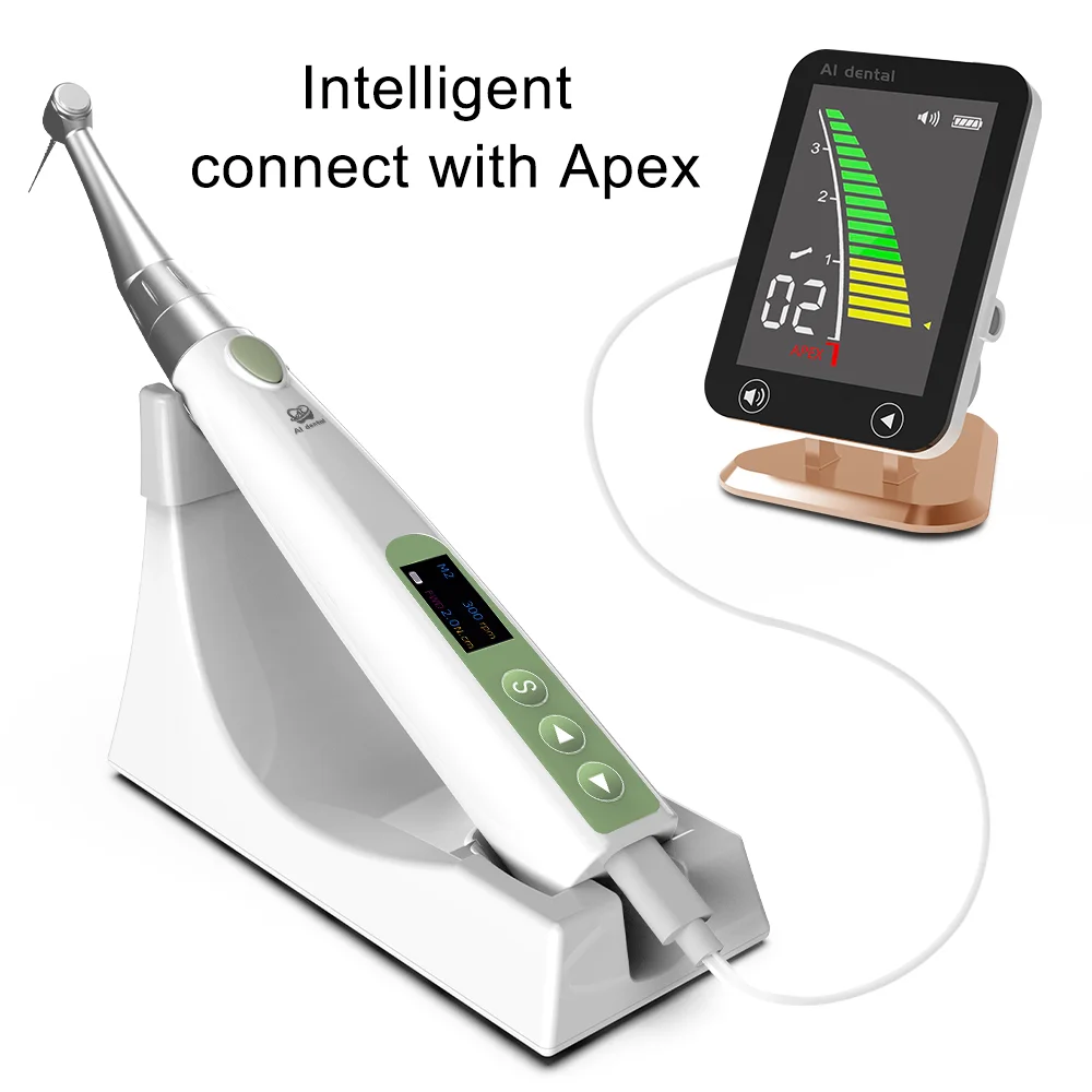 

Dental Apex Locator Endo Motor Root Canal Measurement Wireless 16:1 Reciprocating Micro Motor Endodontic Equipments Periodontics