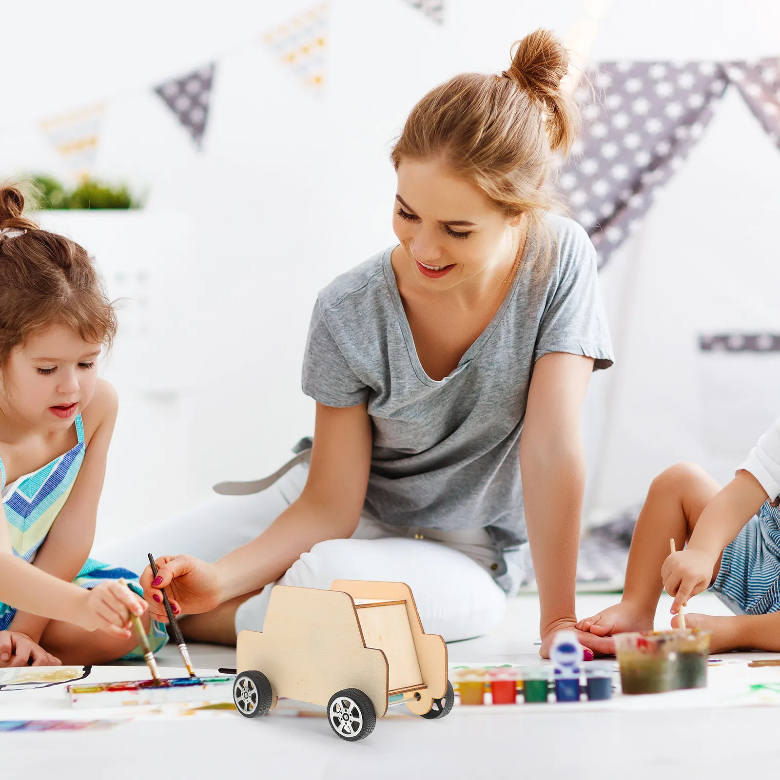 

Набор из 5 деревянных копилок в форме машинок, креативные DIY-копилки для монет, контейнеры для мелочи, детские сберегательные банки, декор для дома, детские денежные ящики