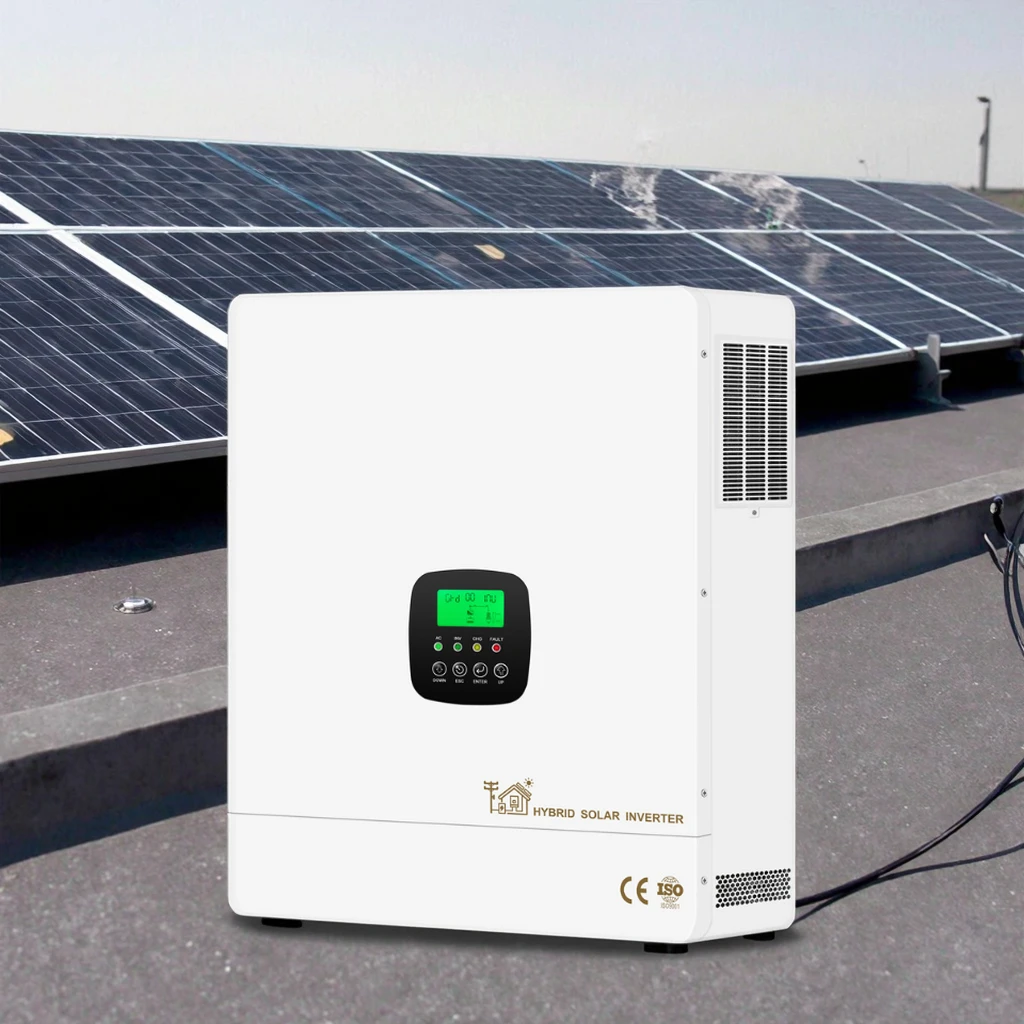 48V Hybrid Solar System Inverter 10KW/10.3kw Single Phase  230V/240V/220 Pure Sine Wave for 48v DC Battery Voltage