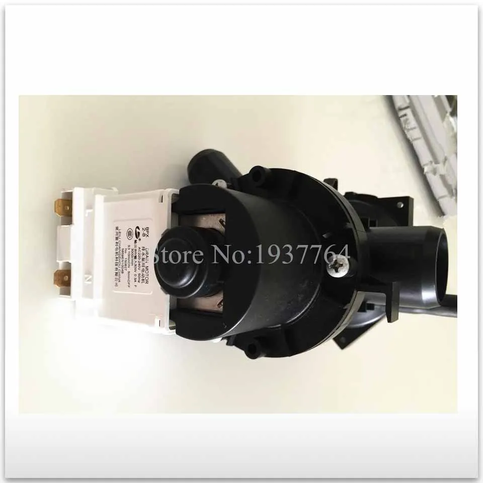 1set new for washing machine Drainage pump motor WD-T12235D WD-N80090U Drain pump plug