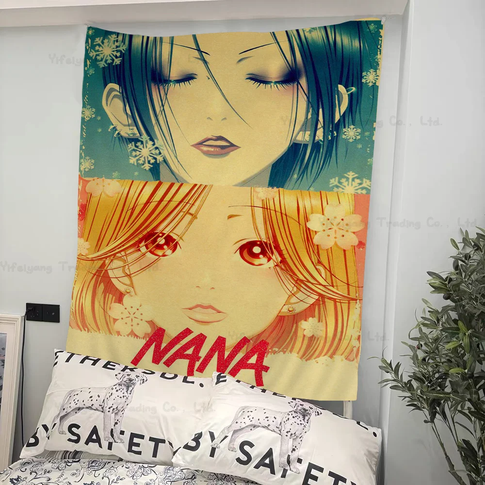 

Anime Nana 1 Tapestry Art Printing Cheap Hippie Wall Hanging Bohemian Wall Tapestries Mandala Art Home Decor