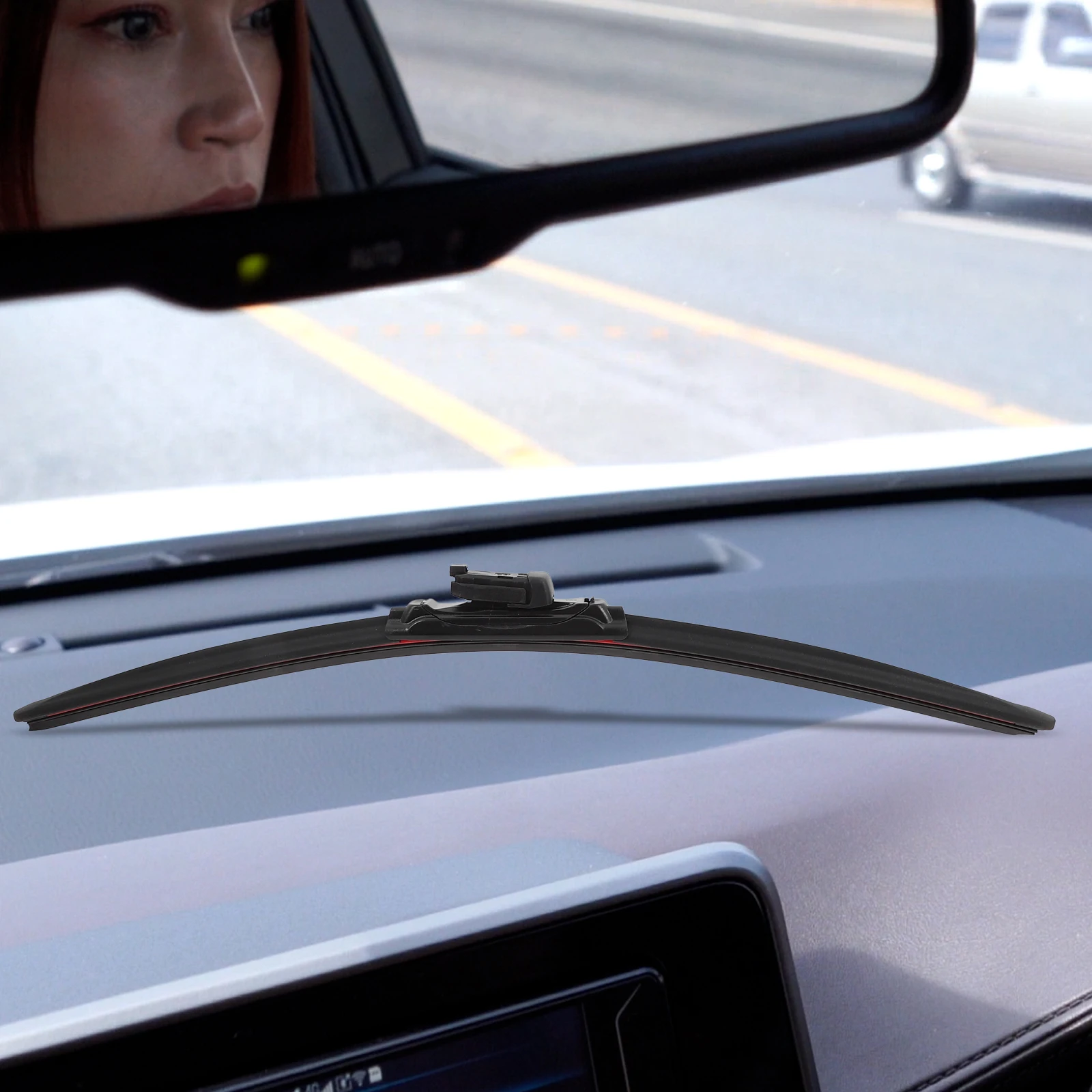 

Boneless Wiper Blades type Interface Car Windshield Wipers Strip Durable Quiet Installation Design