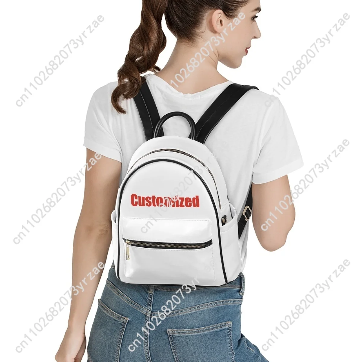 Saxon Band Backpack Mens Womens Knapsack Personalized Photo Text Double Shoulder Bag Business Travel Bookbag Customize Daypacks