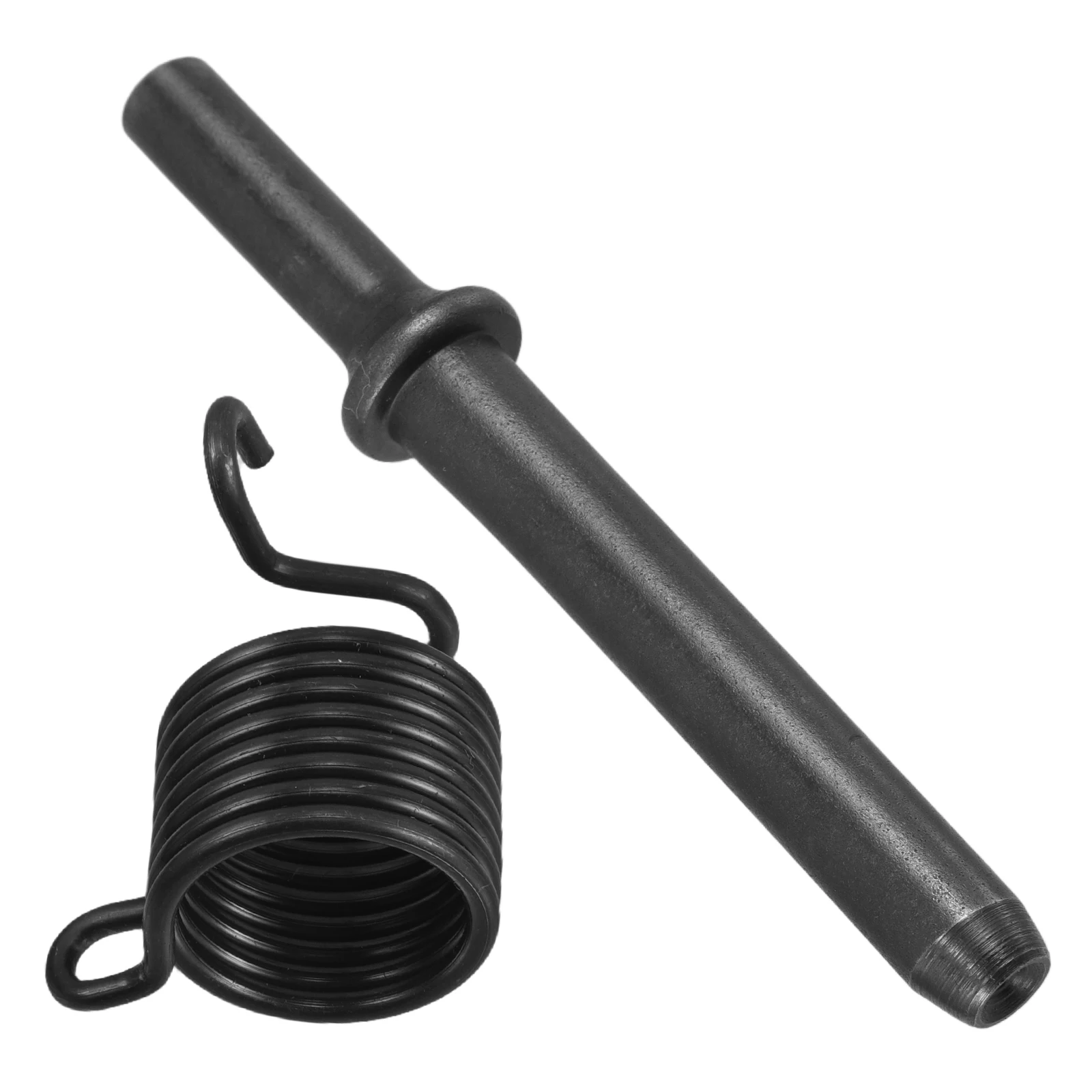 1 Juego de cabezal de martillo de remache neumático, herramienta de aire de alta resistencia, broca de remache sólida semihueca, accesorio de cincel alisador suave para remachar