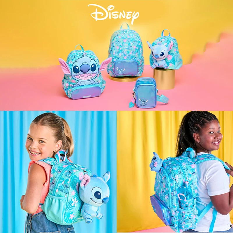 

New Australia Smiggle School bags Disney Stitch Backpack Lunch Bag Water Bottle Student Gift Need To Purchase Individually