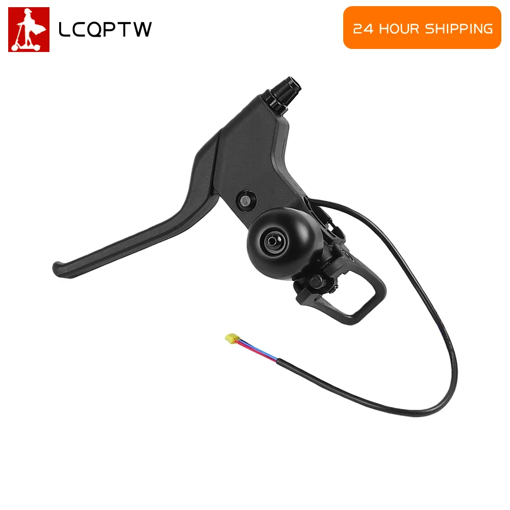 

Brake Handle with Bell Assembly Replacement for Ninebot E3 Pro Kickscooter Handlebar Brake Lever Electric Scooter Accessories