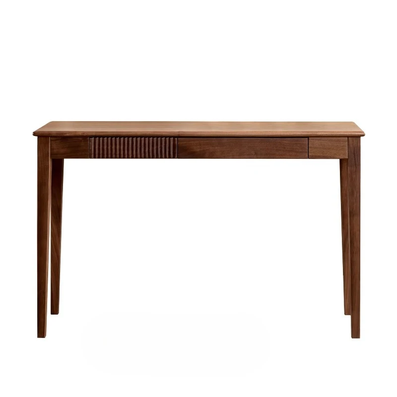 North American black walnut extremely narrow long table small apartment writing dresser home study computer desk