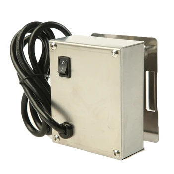 220V silnik obrotowy ciężki grill do mięsa rożen elektryczny Grill Spit metalowy rożen silnik Moteur Tournebroche wtyczka EU