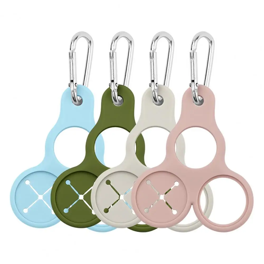 Water Bottle Clip Water Bottle Buckle Compact Silicone Water Bottle Holder with Carabiner Portable Hanging Buckle for Drink