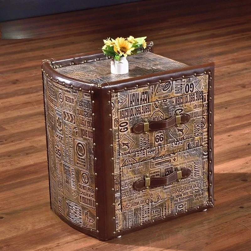 

Book shape, personalized metal corner, industrial style, furniture, living room, sofa side