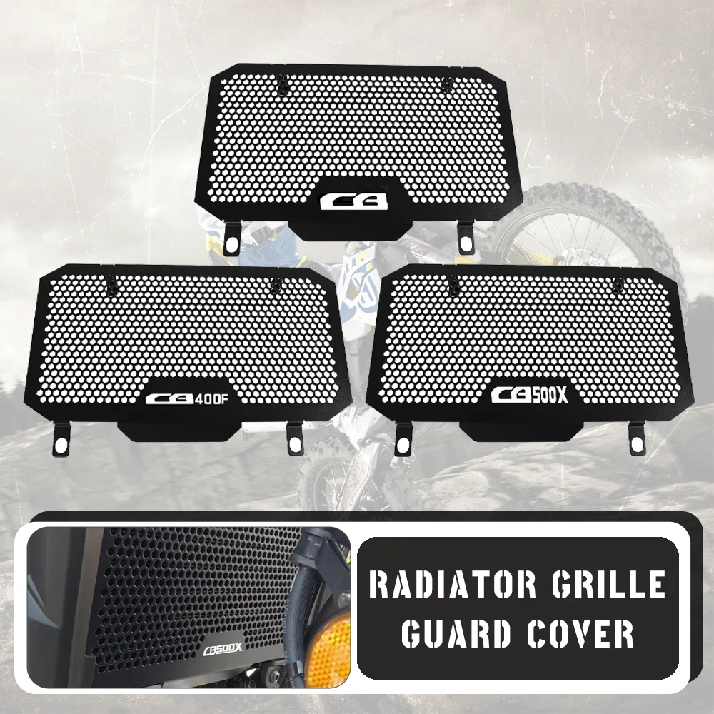 

CB 500X 400X 500F 400F Защитная крышка решетки радиатора для Honda CB500X CB400X 2013-2017 2018 2019 2020 2021 2022 2023 CB500F CB400F