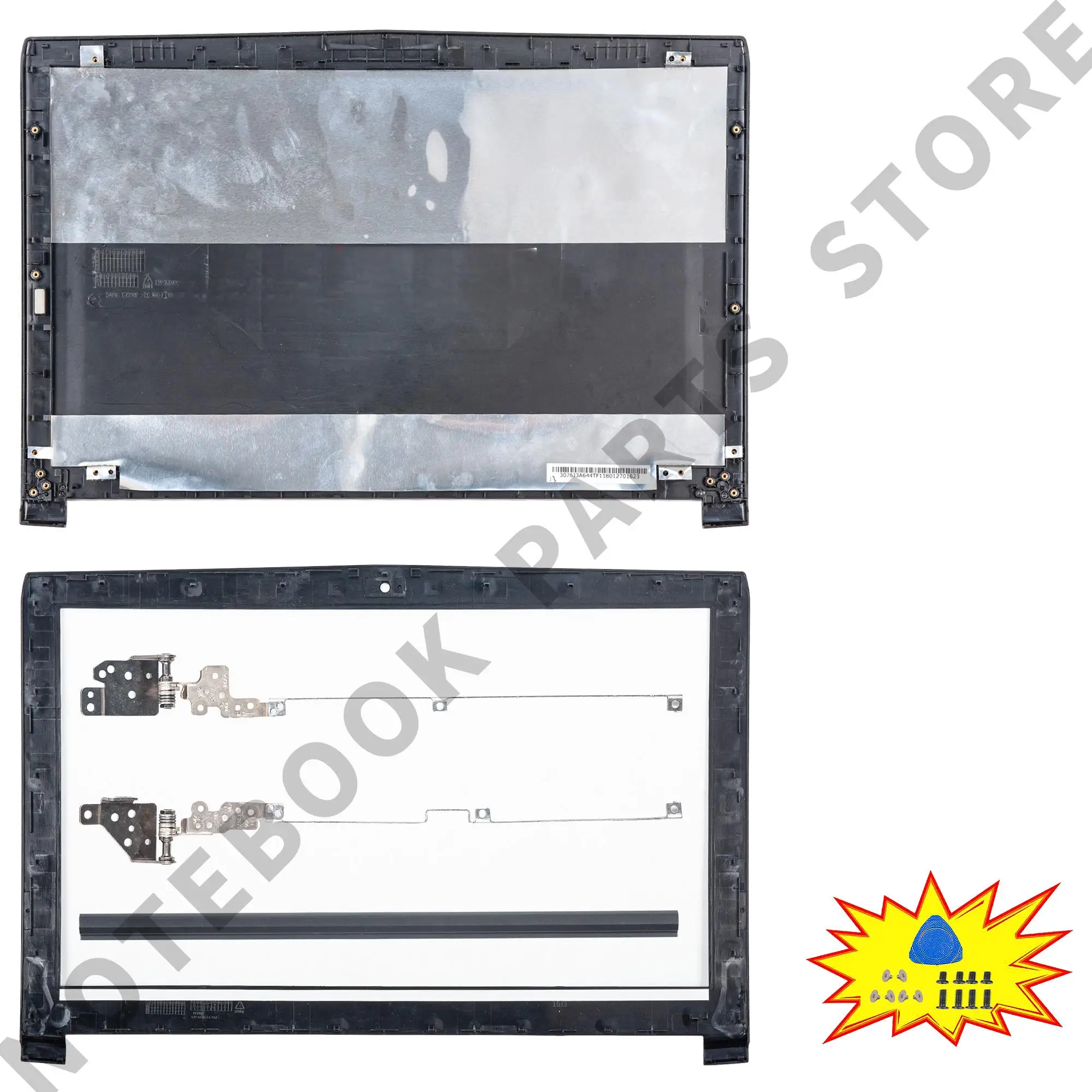 

Parts For GP62 GL62 GL62M 6QG GV62 GP62MVR MS-16J9 GP62MVR 6QF LCD Back Cover Bezel Hinges hingecover New PC Housing Repair