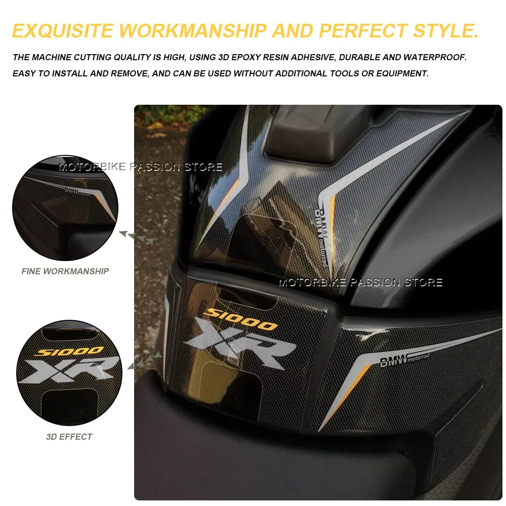 S1000XR voor MOTO BMW S1000XR triple zwart Voertuig Sticker Set S1000XR S1000xr Decal Sticker Retrofit S1000XR waterdicht