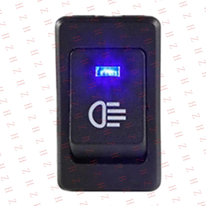 U+ ASW17D Rocker Switch ON/OFF 2 Position LED 12V 35A for Fog Lamp Work Light （Minimum order 10 pieces）