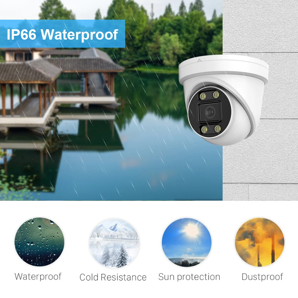 Sistema di Telecamere POE 8CH  - Poe Security Camera 8Mp 4K recensione e prezzo