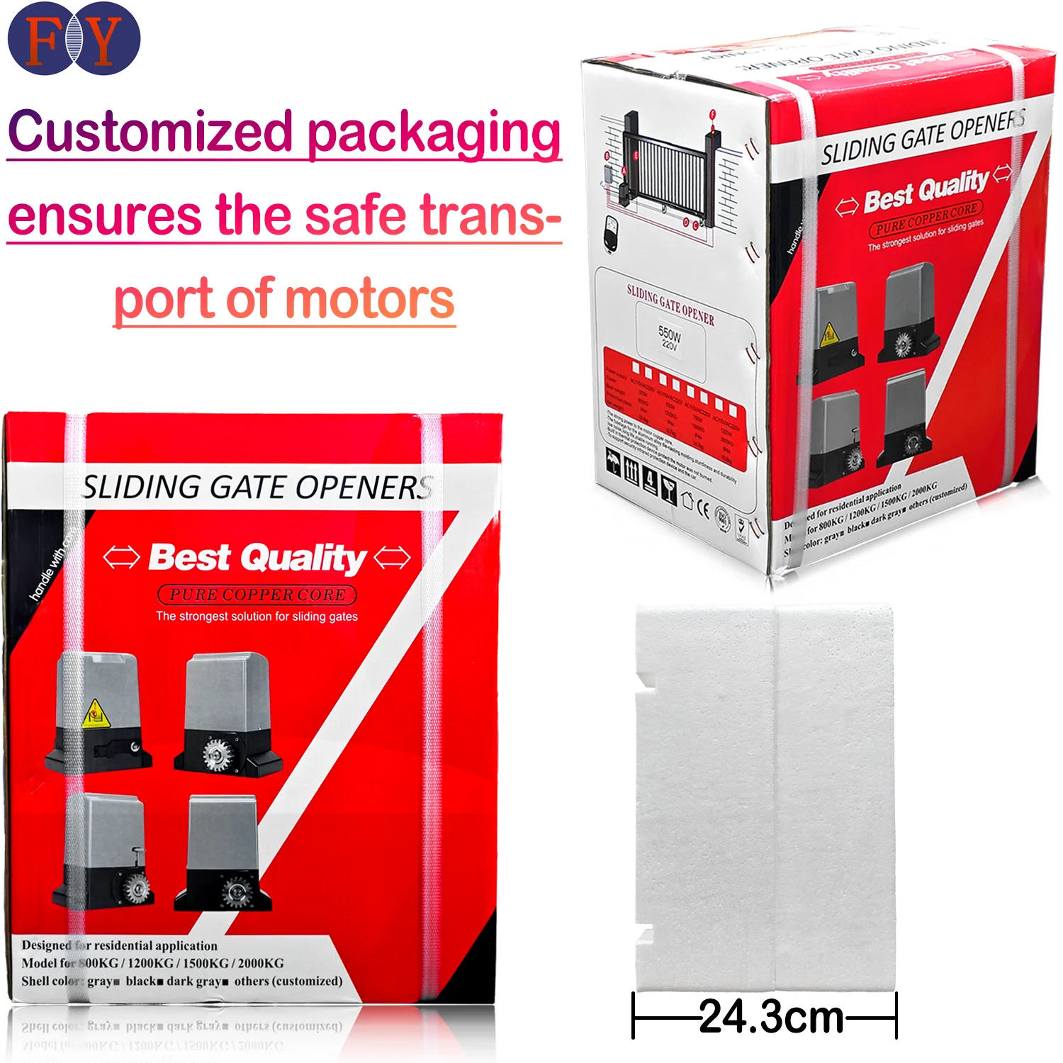 

High Quality Automatic AC Sliding Gate Motor Operators 370w 800kg Wifi Aluminium Slide Gate Opener Kit with Accessories