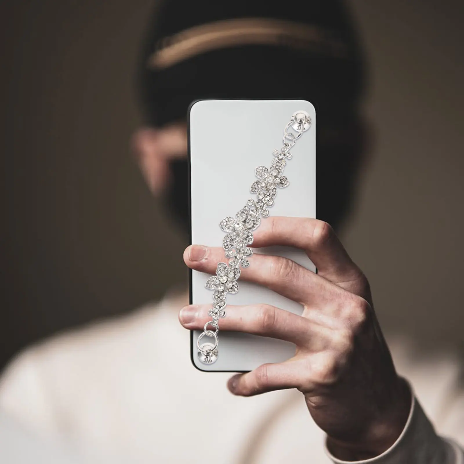 

Элегантный чехол для телефона с цепочкой из страз, изысканное исполнение, ремешок для телефона, подарок на Рождество и День святого Валентина