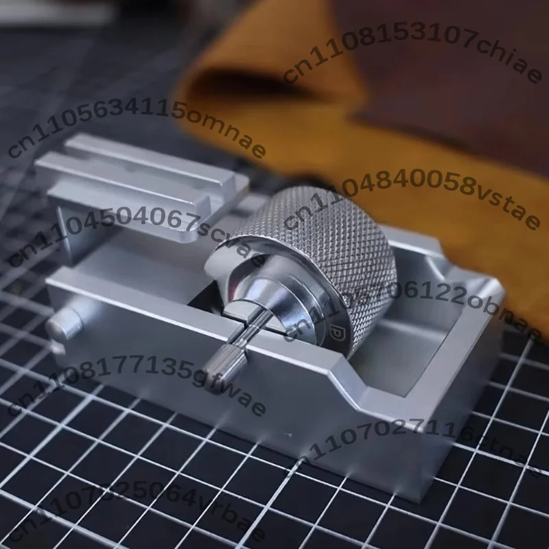 Suitable For Leather Edge Oil Box Stainless Steel Mirror Polished Ajustable Oiling Tools with Recycle Groov