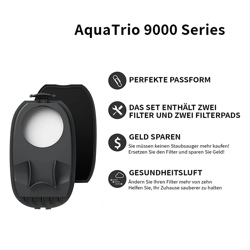 A86I-2 個 Aquatrio 9000 シリーズ XW9383 XW9385 掃除機部品洗えるフィルターキットロボットスイーパースペアパーツ