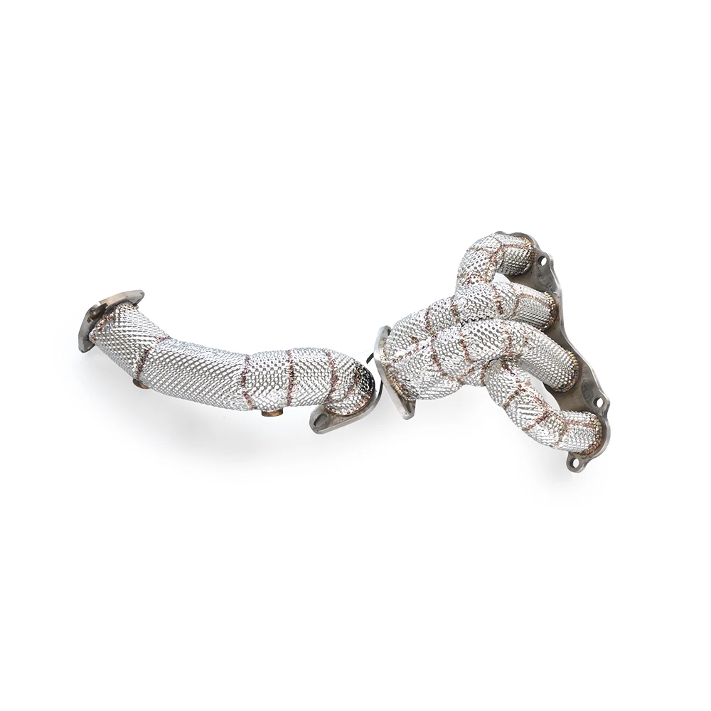 

For Honda CIIMO 1.8 upgrade K24 2010-2016 With insulation exhaust manifold, customized K24 turbo exhaust manifold collectors