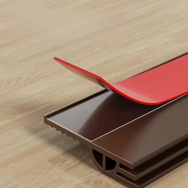 Soundproof Door Bottom Weatherstripping Self Adhesive Triple Thickening Window Seal Strip Windproof Dust and Insect Prevention