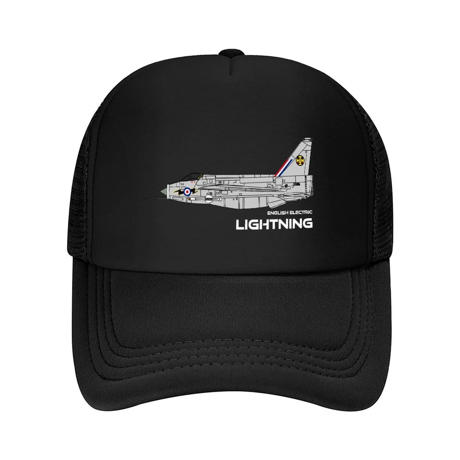 

English Electric Lightning (111 Sqd RAF) Baseball Cap Sun Cap Trucker Cap luxury caps funny hat Women Caps Men's