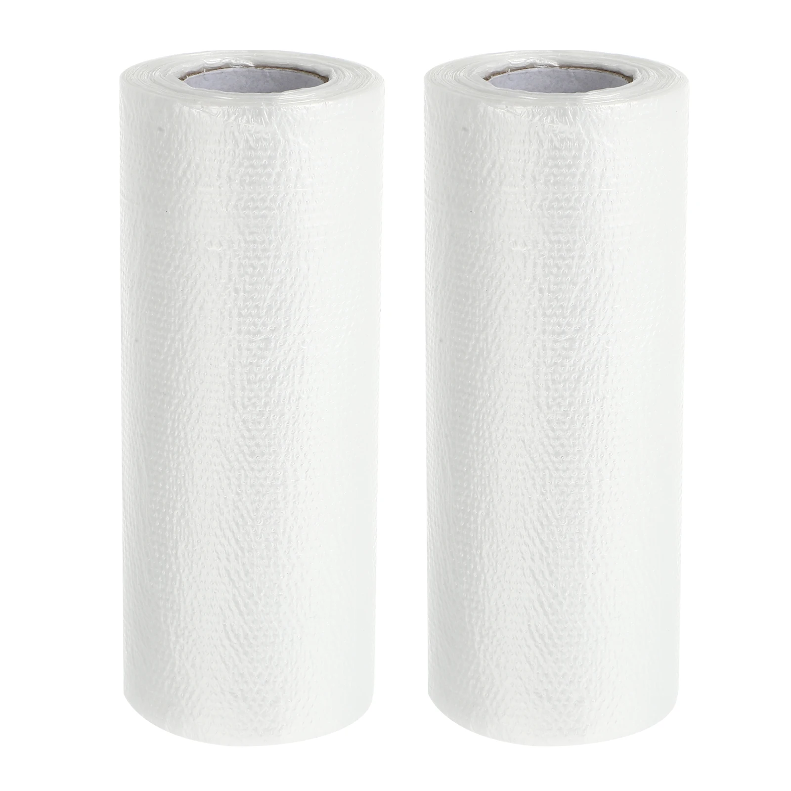 

2 Rolls Dust Cloth White Drop Kitchen Disposable Film Plastic niture Wrap Protective Case