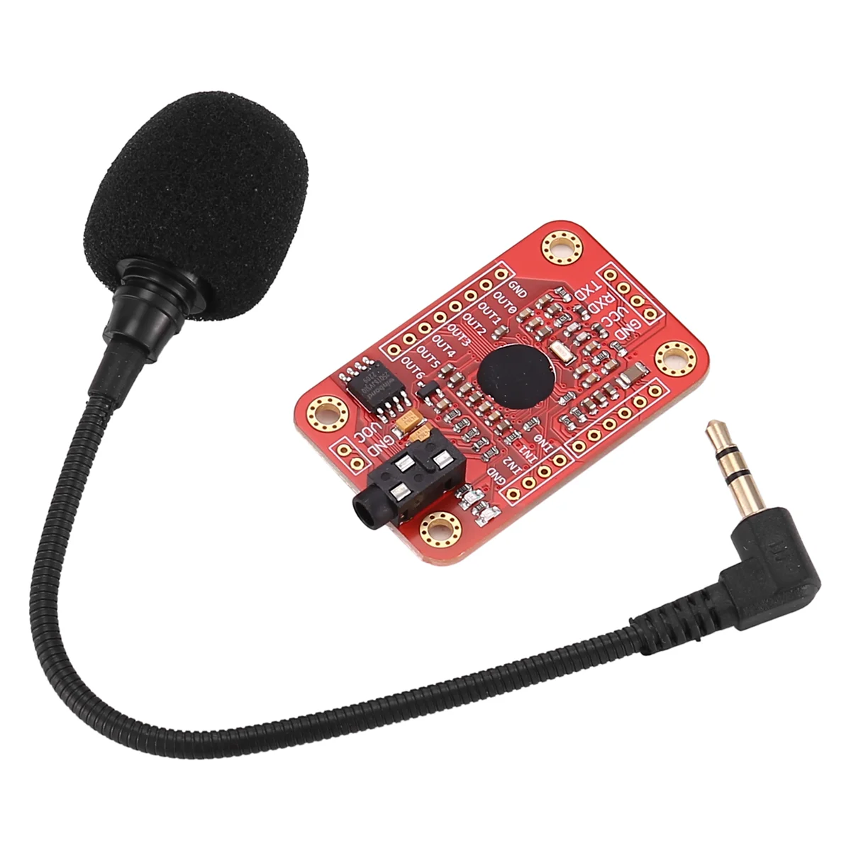 Voice Recognition Module V3 Speed Recognition Compatible with Ard for Arduino Support 80 Kinds of Voice Sound Board